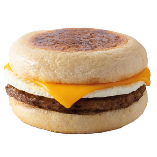 Sausage. Egg, & Cheese English Muffin